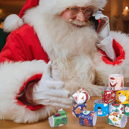 AMOR PRESENT 64PCS Slap Bracelets Bulk, Halloween Slap Bracelets for Kids Snap Wrist Bands for Party Favors Goodie Bags Trick Or Treat Toys