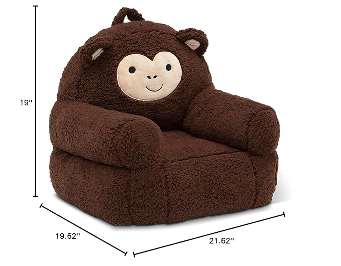 Delta Children Cozee Buddy Chair, Monkey