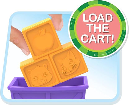 CoComelon All Aboard Musical Train with Bonus Pieces, 24-pieces, Plays “The Train Song", Kids Toys for Ages 18 Month by Just Play