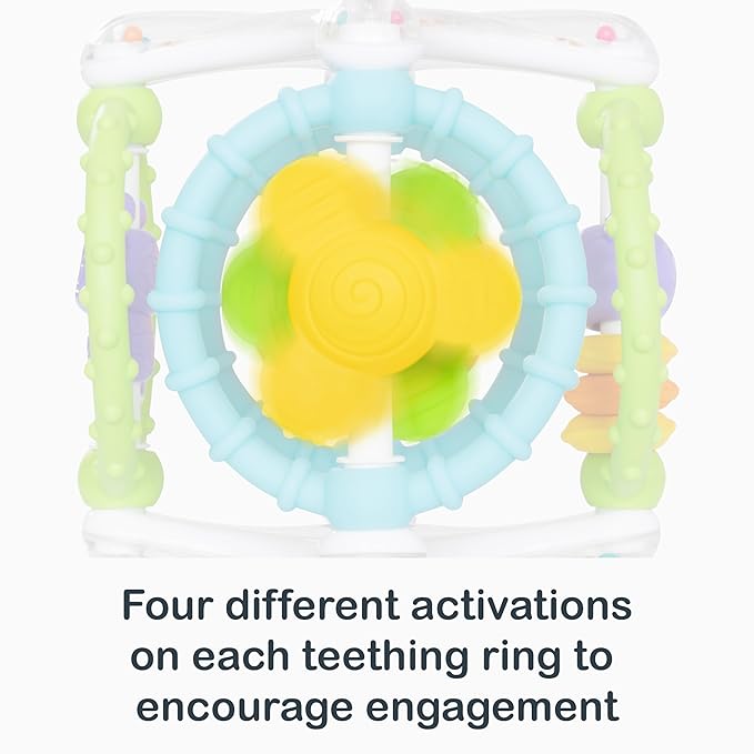 Smart Steps Grab N' Spin Rattle and Teether
