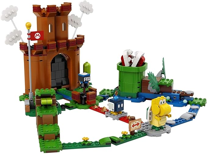 LEGO Super Mario Guarded Fortress Expansion Set 71362 Building Kit; Collectible Playset to Combine with The Super Mario Adventures with Mario Starter Course (71360) Set (468 Pieces)