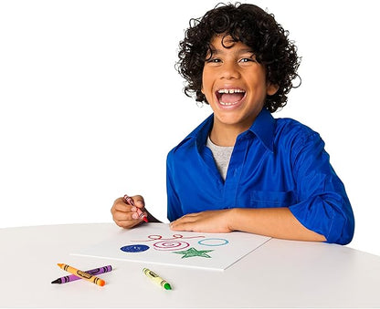 Crayons, 64 Crayons Per Box, Classic Colors, Built In Sharpener, Crayons For Kids, School Crayons, Assorted Colors - 1 Box