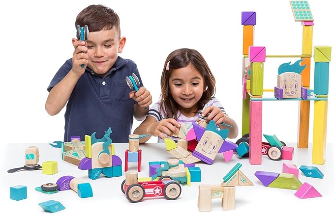 Tegu Pip Magnetic Wooden Block Set For 1-99 years old