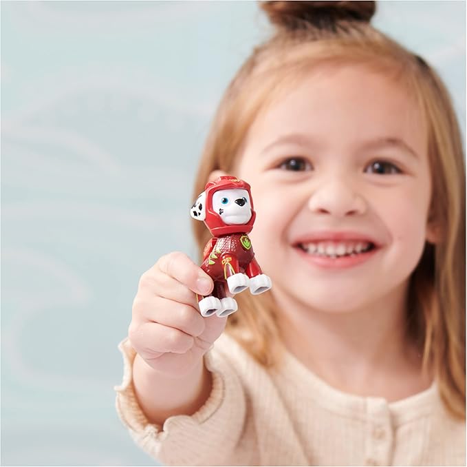 Paw Patrol, Aqua Pups Marshall and Dolphin Action Figures Set, Kids Toys for Ages 3 and up