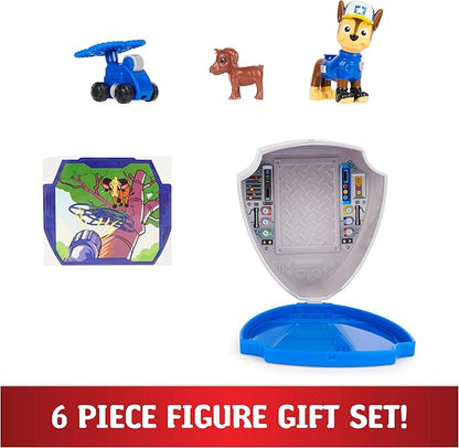 Paw Patrol, Big Truck Pups Chase Action Figure with Clip-on Rescue Drone, Command Center Pod and Animal Friend Kids Toys Ages 3 and up