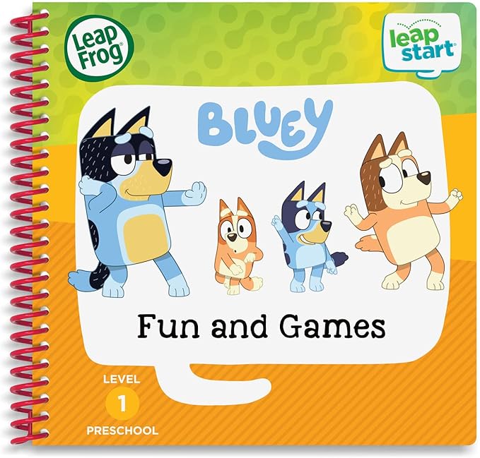 LeapFrog LeapStart Bluey Fun and Games