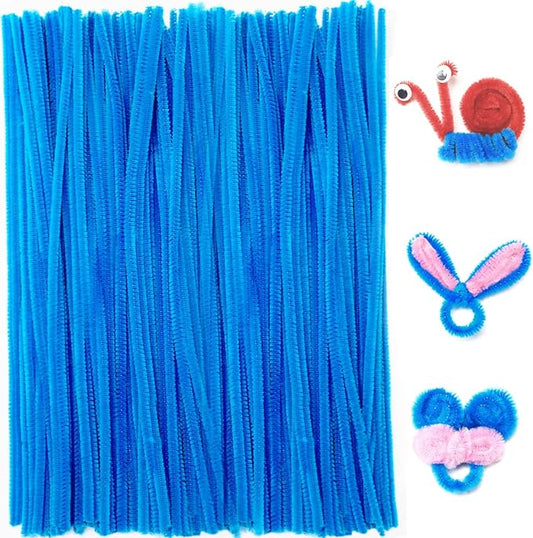Praisebank Pipe Cleaners for Crafts (200pcs in Dark Blue), 12 inch Long Pipe Cleaners, Dark Blue Pipe Cleaners.…