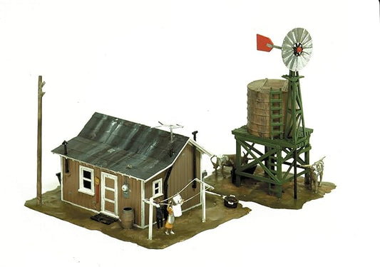 HO Scale Building Kits - Western Homestead