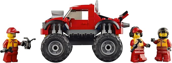 LEGO City 60027 Monster Truck Transporter Toy Building Set
