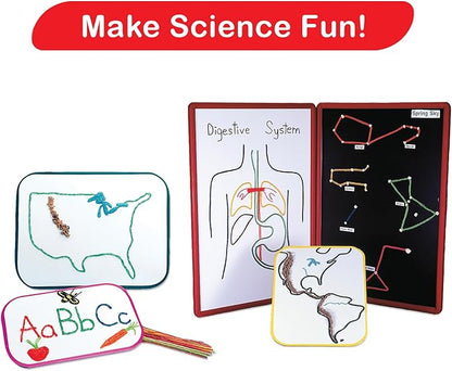 Wikki Stix Big Count Box, 468 13 Colors in Cool Storage Box with a 12 Page idea Booklet, Made in The USA