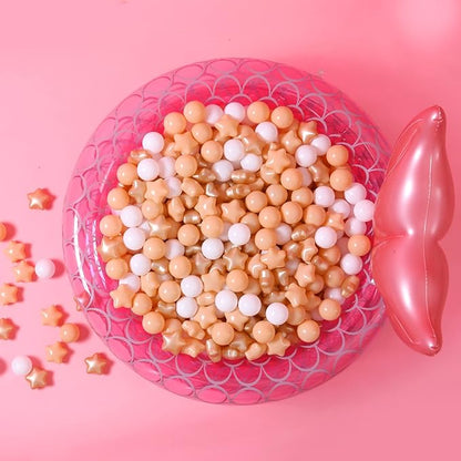 GOGOSO Ball Pit Balls for Toddles, Kids Plastic Balls for BallPit, Pool, Baby Party Accessories, Birthday Decoration 50 100 200 500 1000