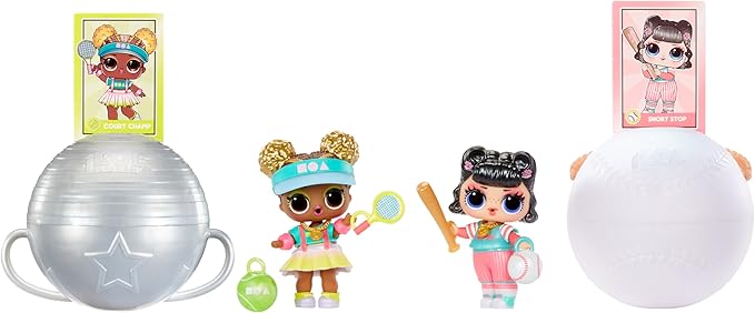 LOL Surprise All Star Sports Vault Collection Tots with Sports-Themed Collectible Doll and 8 Surprises to UNbox Including Matching Accessories – Great Gift for Kids Ages 4+