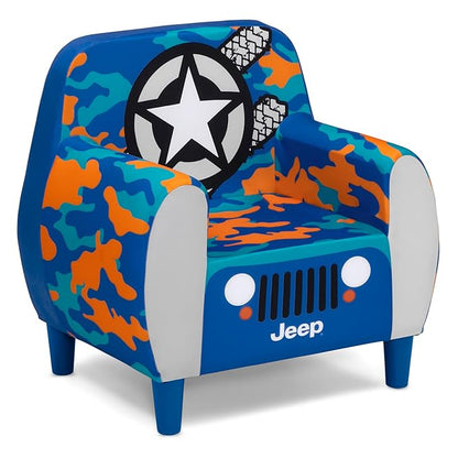 Delta Children Jeep Foam Chair, Blue