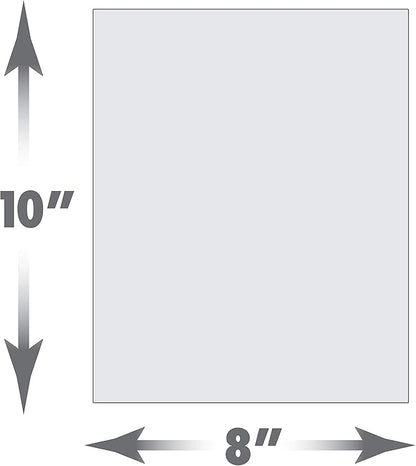 Just Play Shrinky Dinks Creative Pack, 25 Sheets Frosted White, Kids Art and Craft Activity Set, Kids Toys for Ages 6 Up, Large