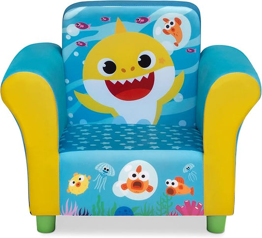 Delta Children Upholstered Chair, Baby Shark