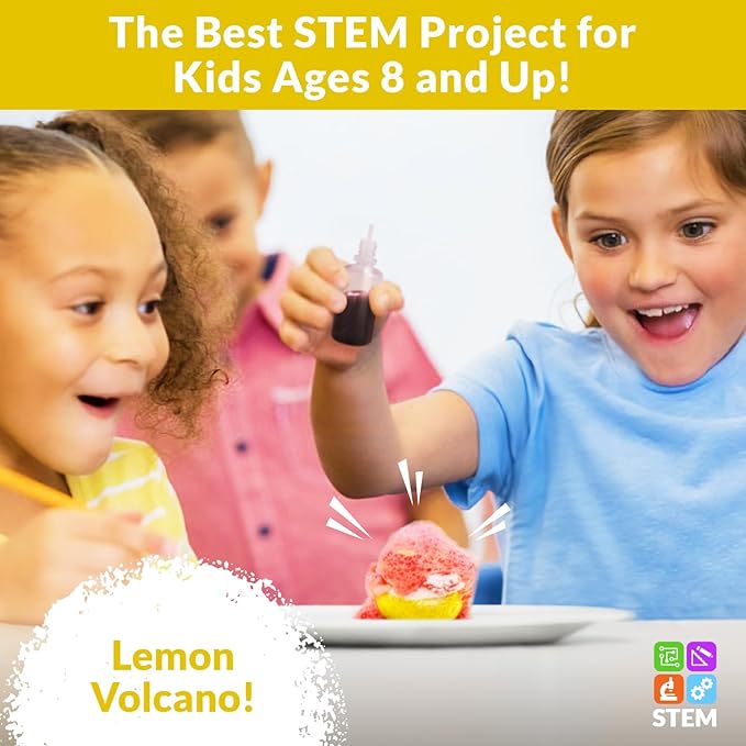 STEM Toys by Griddly Games - Art & Science Kits for Kids Age 8-12 Fun & Educational Science Toys, Engaging Kids Activity Kit, Perfect Science Kit for Hands-on Learning (Just Add Fruits & Veggies)