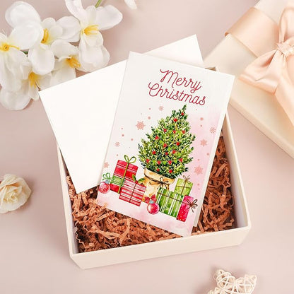 60 Sets Watercolor Cards with Envelopes, 140 lb/300 GSM Watercolor Paper Cards, 4x6 Inch Foldable Blank Watercolor Postcards and Envelopes for Greeting Cards, Wedding Invitations, Thank You Cards