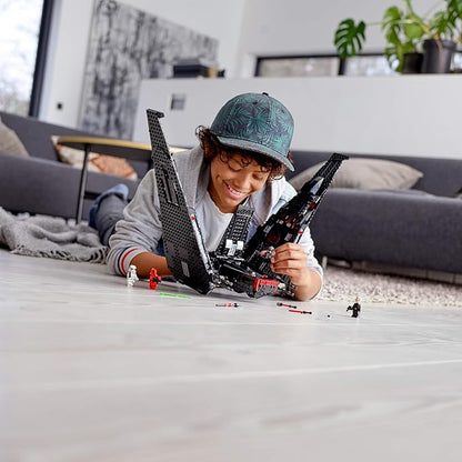 LEGO Star Wars: The Rise of Skywalker Kylo Ren’s Shuttle 75256 Star Wars Shuttle Action Figure Building Kit (1,005 Pieces)