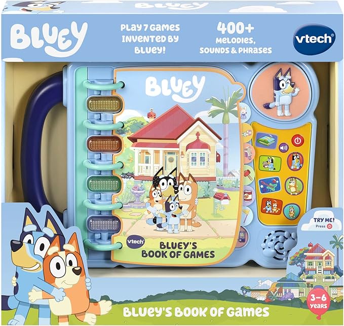 VTech Bluey Bluey's Book of Games