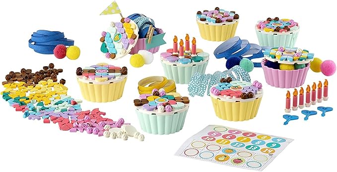 LEGO DOTS Creative Party Kit 41926 DIY Craft Decorations Kit; Makes a Perfect Play Activity for Kids, New 2021 (622 Pieces)