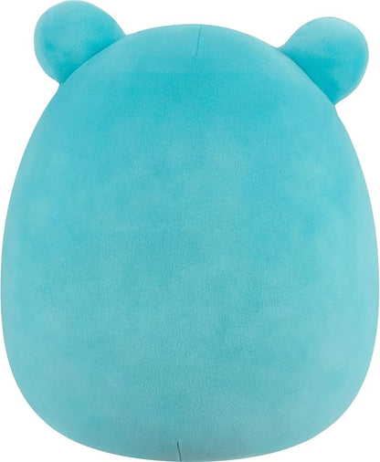 Squishmallows Original 12in Ludwig The Teal Frog Holding Rose – Official Jazwares Valentine’s Day Plush (Medium-Sized)