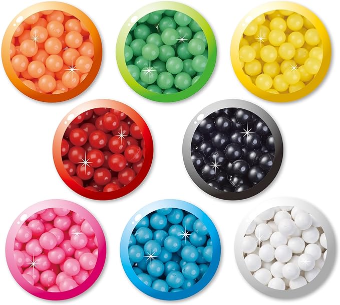 Aquabeads Solid Bead Pack - Create Endless Creations with Refill of Over 800 Beads!
