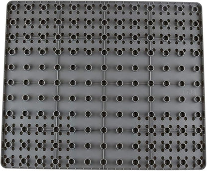 Strictly Briks Compatible with Lego Building Blocks Road Plates 3-Way Intersection 13.75" x 16.25", Kids Building Brick Baseplates for City Road, Street, Race Track, Towns, Classic Size