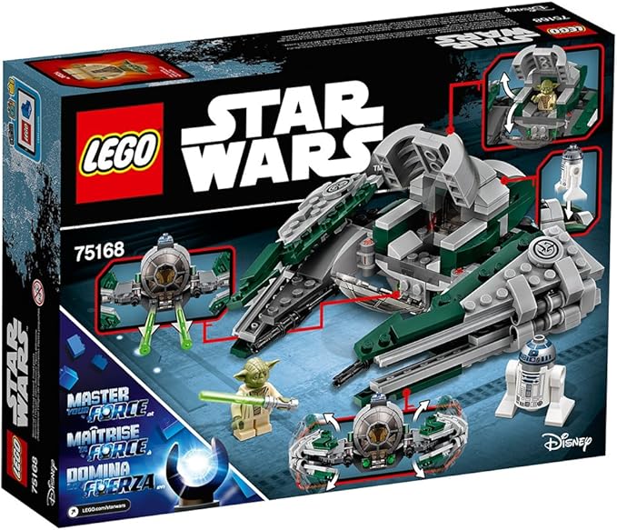 LEGO Star Wars Yoda's Jedi Starfighter 75168 Building Kit for 96 months to 144 months (262 Pieces)