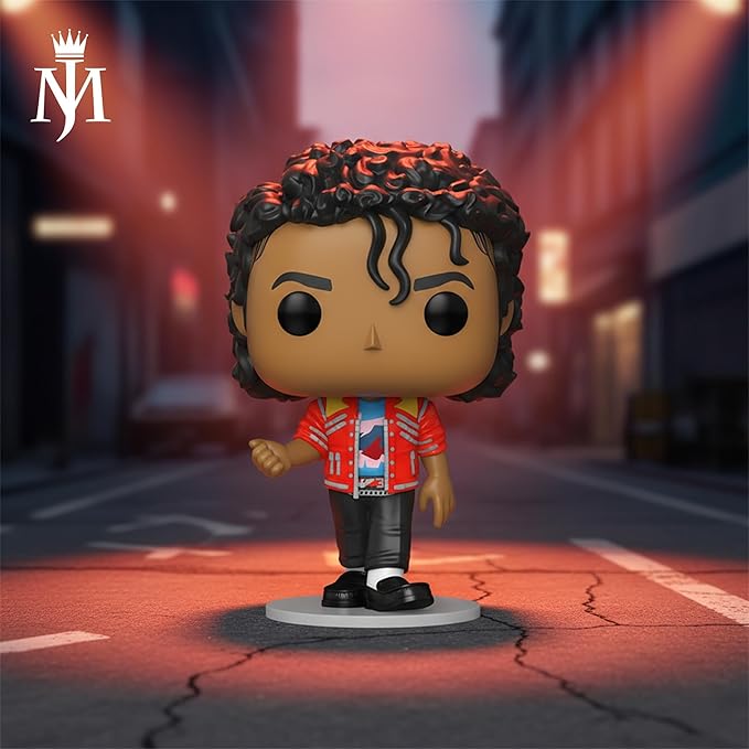 Funko Pop! Rocks: Michael Jackson - Beat It - Collectable Vinyl Figure - Gift Idea - Official Merchandise - Toys for Kids & Adults - Music Fans - Model Figure for Collectors