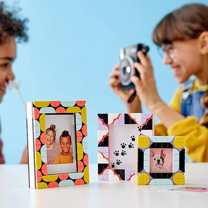 LEGO DOTS Creative Picture Frames 41914 DIY Creative Craft Decorations Kit for Kids, Makes a Great Gift for Kids Who Like Doing Crafts at Home and Fun Picture Frame Ideas (398 Pieces)