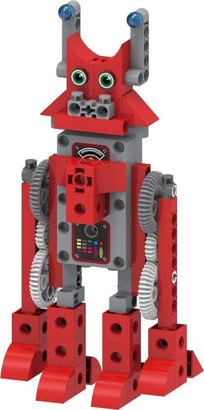 Thames & Kosmos Kids First Robot Factory: Wacky, Misfit, Rogue Robots STEM Experiment Kit | Hands-on Model Building for Young Engineers | Build 8 Motorized Robots | Play & Learn with Storybook Manual