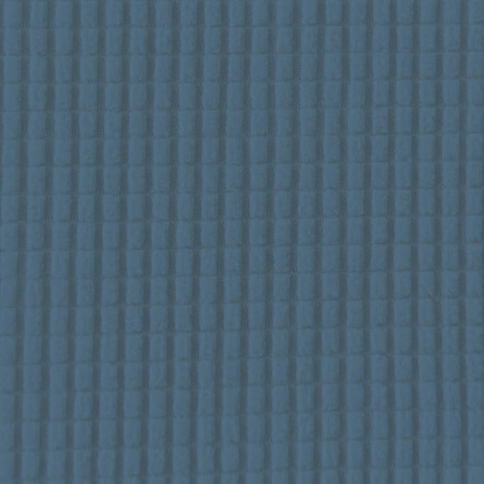 Easy-Going Oversized Recliner Stretch Sofa Slipcover Sofa Cover 1 Piece Furniture Protector Couch Soft with Elastic Bottom Kids,Polyester Spandex Jacquard Small Checks(Oversize Recliner,Bluestone)