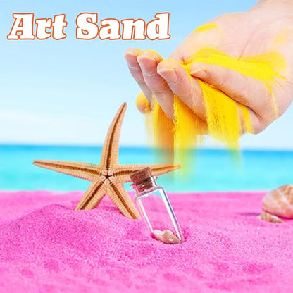 Guuozzli 36 PCS Art Sand Kit, DIY Scenic Sand Painting & Wedding Decoration Bottles