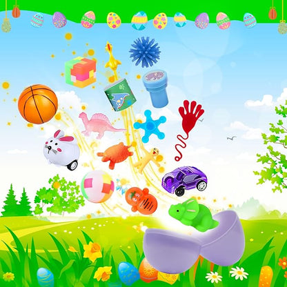 GOAUS Party Favors for Kids, 220 Pcs Small Toys Prizes Bulk, Goodie Bag Stuffers, Treasure Box Toys for Classroom, Prize Box Birthday Gift Bag Easter Egg Fillers