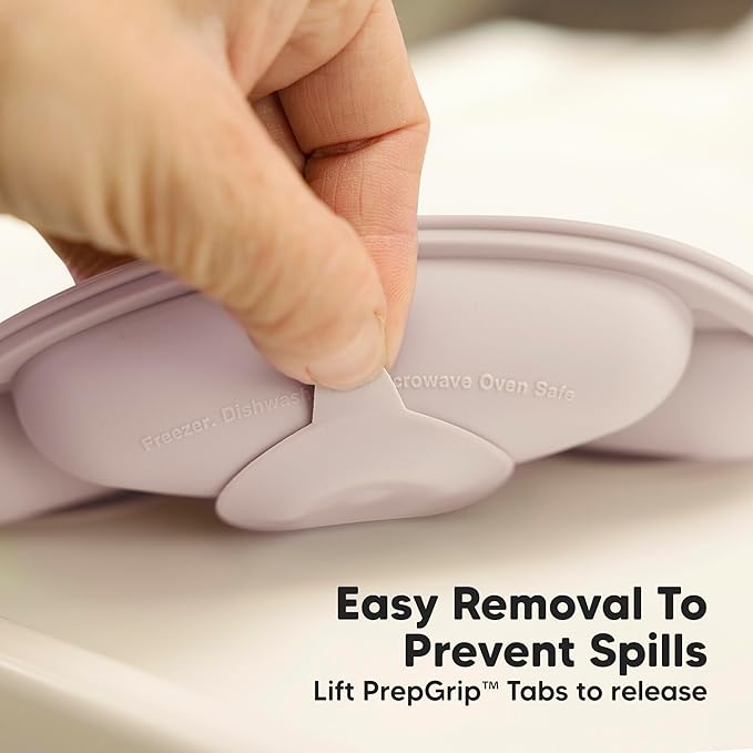 KeaBabies Suction Plates for Baby, Toddler - 3-Pack 100% Silicone Toddler Plates, Divided Baby Plates with Suction, Silicone Plates for Baby, Kids, BPA-Free, Microwave, Dishwasher Safe (Dusk)