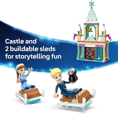 LEGO Disney Frozen: Arendelle Frozen Castle - Building Playset for Kids, Girls & Boys, Ages 5+ - Frozen Castle Toy for Fans with Princess Anna and Elsa Minidolls - Gift Idea for Birthdays - 43265