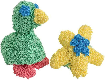 Funny Poop Floam Clay 6 Colors Modeling Foam Beads Play Kit for Kids Educational Magic Clay DIY Art Crafts Never Dries Out Preschool Toys Motor Skills