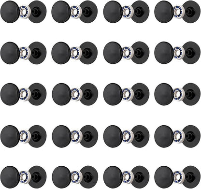 20 Pack Fidget Spinner Bearing and Cap Replacement Set, Chrome Steel Bearing Balls, High Speed 13mmx7mmx4mm Bearings Single Sealed Small Bearings for Fidget Spinner