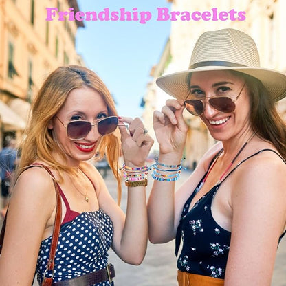 Beach Bracelet Set for Men and Women, Surfer Men Bracelet, Braided Boho Summer Bracelets Adjustable Men's Bracelet Handmade Women Bracelet String Rope Ankle Bracelets Birthday Gift