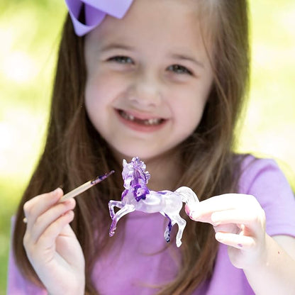 Breyer Horses Stablemates Suncatcher Horses Craft Set | 5 Piece Set | 1:32 Scale | Model 4237, Yellow