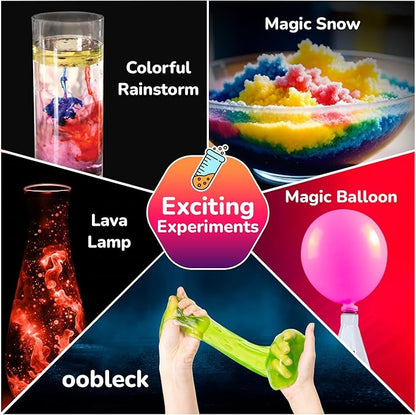 Smartivity Kids First Science Kit for Ages 8-9-10-11-12-13-14 Years | 50+ Amazing Experiments I Volcano, Magic Snow, Lava Lamp & More | Birthday Gift for Boys & Girls I STEM Educational Toy for 8-14