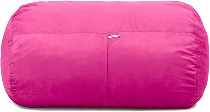 Jaxx Sofa Saxx Bean Bag Lounger, 4-Feet, 4-foot, Fuchsia