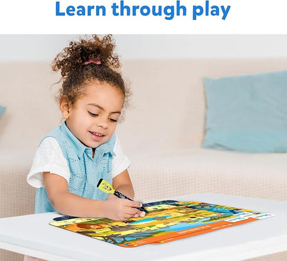 Skillmatics Preschool Learning Activity - Search and Find Animals, Educational Game, Reusable Toys, Travel, Gifts for Toddlers, Kids Ages 3, 4, 5, 6