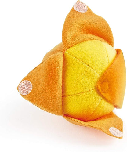 Hape Toddler Fruit Basket |Soft Pretend Food Playset for Kids, Fruit Toy Basket Includes Banana, Apple, Pineapple, Orange and More