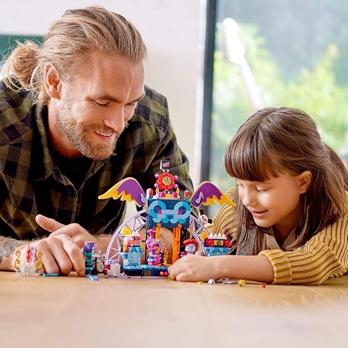 LEGO Trolls World Tour Volcano Rock City Concert 41254, Cool Trolls Toy Building Kit for Kids (387 Pieces)