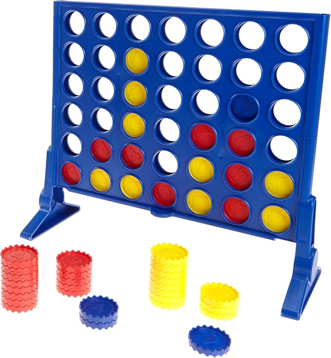 Hasbro Gaming Connect 4 Strategy Board Game for Kids | 2 Players | Easter Gifts for Boys & Girls | Ages 6+ (Amazon Exclusive)