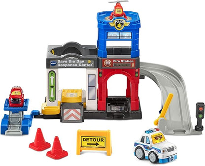 VTech Go! Go! Smart Wheels Save The Day Response Center Playset