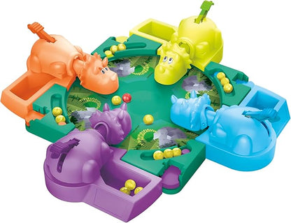 Hasbro Gaming Hungry Hungry Hippos Dino Edition Board Game, Pre-School Game for Ages 4 and Up; for 2 to 4 Players (Amazon Exclusive)