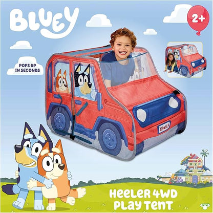 Bluey Heeler 4WD Pop Up Play Tent