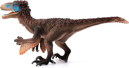 Schleich Dinosaurs Authentic Utahraptor Dinosaur Toy Figurine - Prehistoric Jurassic Adventure World Large Dino Series Toy with Realistic Moving Arms and Jaw for Boys and Girls, Gift for Kids Ages 4+